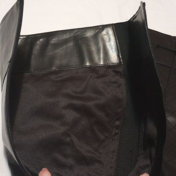 Black Liz Claiborne Knee High Boots 8.5 Wide Calf NWT - Picture 13 of 13